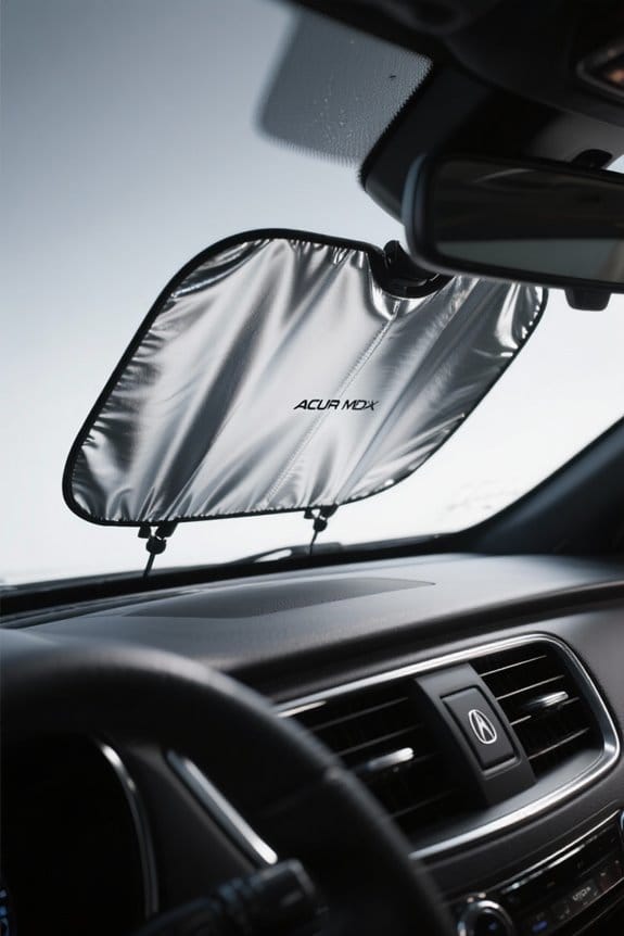 acura mdx sun visor selection