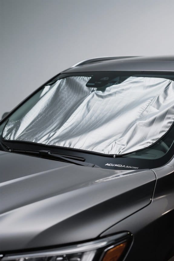 acura mdx windshield covers