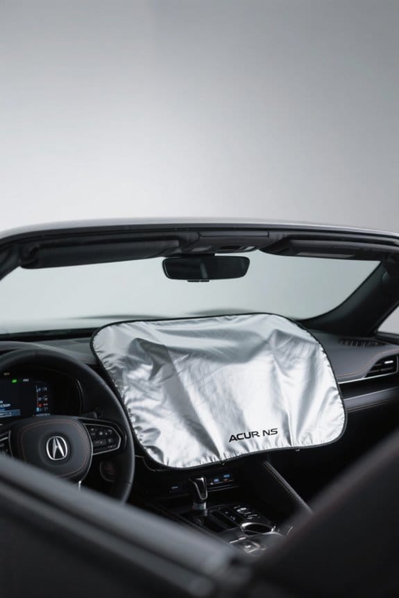 acura nsx windshield cover options