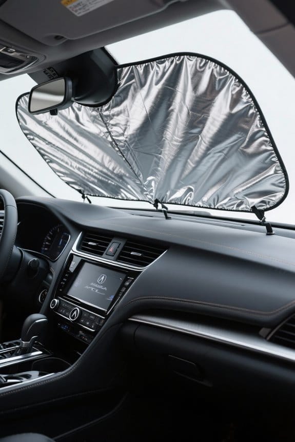 acura tlx windshield sun shades