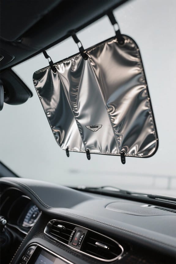 aston martin dbs windshield shades