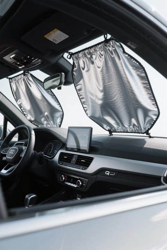 audi q3 sun shades selection