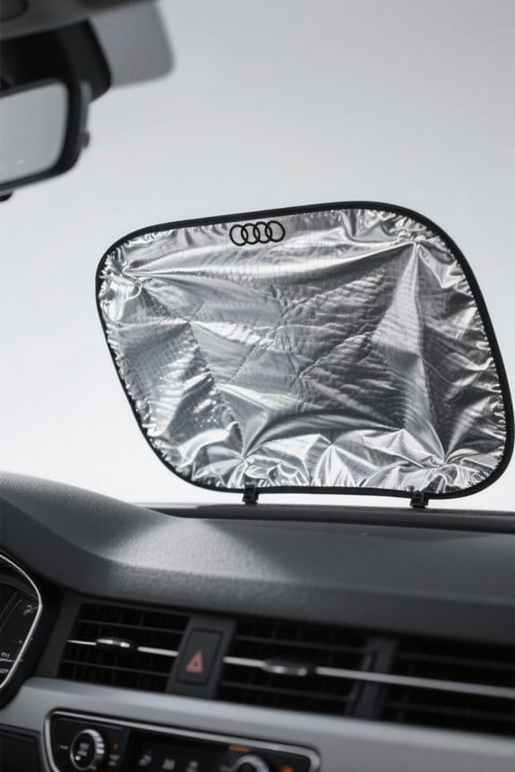 audi q3 sun shades
