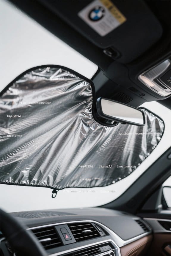 bmw 5 series windshield shades