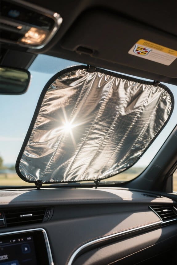 cadillac xt4 windshield shade considerations