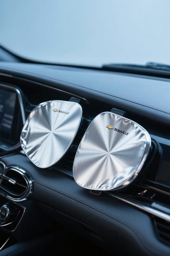 chevrolet beauville sun visors