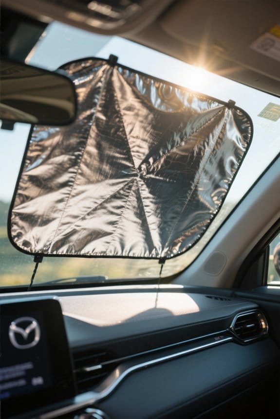 choosing mazda cx 50 sun shade