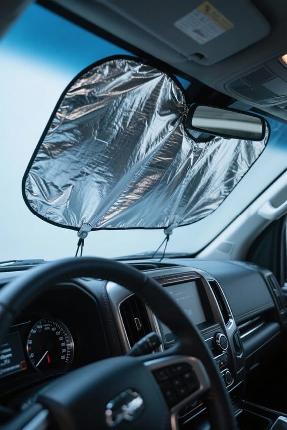 freightliner cascadia sun shades