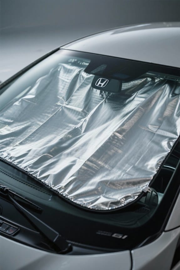 honda civic si sun shades