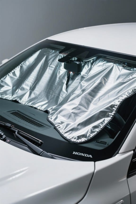 honda civic type r sun shades