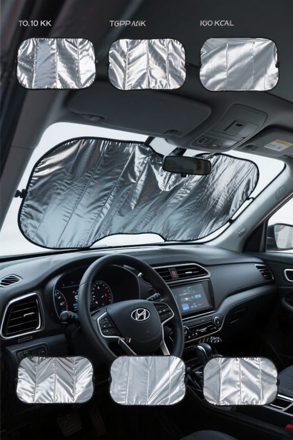 hyundai kona sun shades