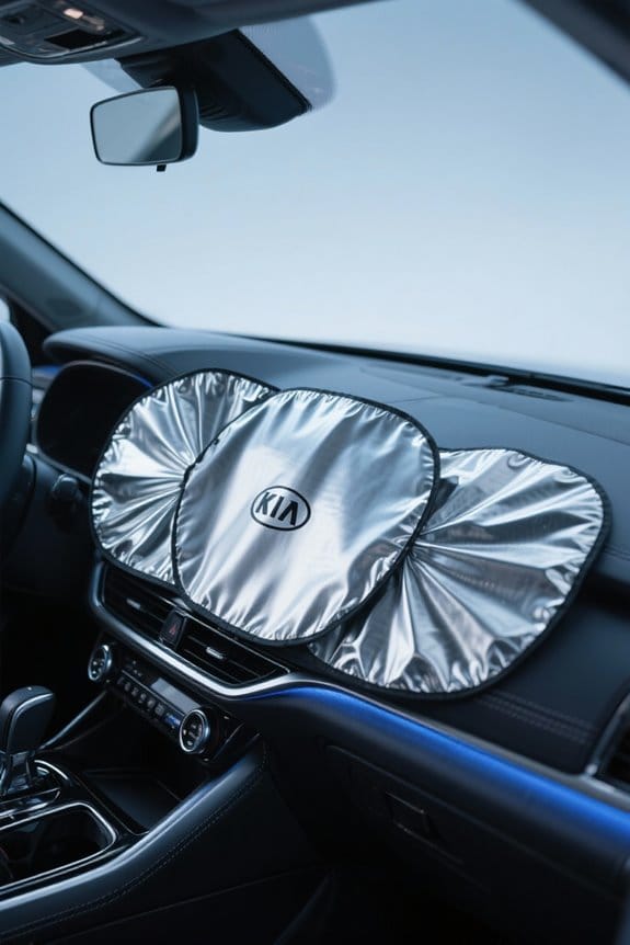 kia k5 sun shades