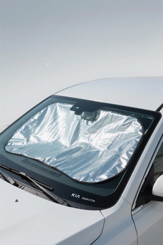 kia spectra sun visor recommendations