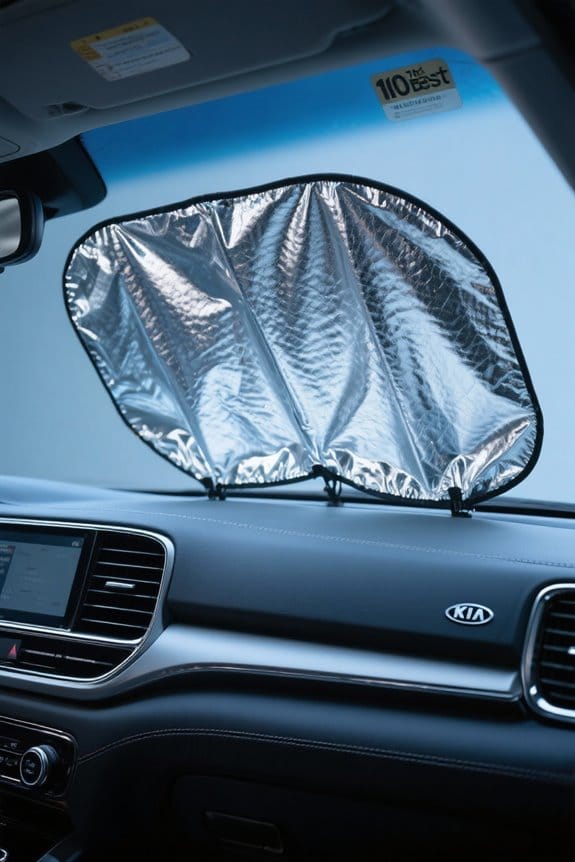 kia telluride sun shades