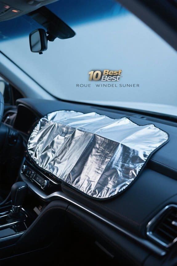 nissan rogue sun shades guide
