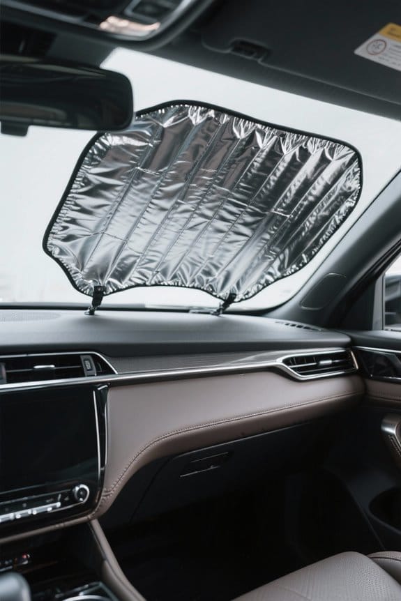 parking regulations with sun shades