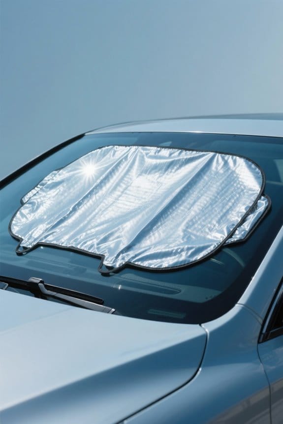 reflective windshield covers summer
