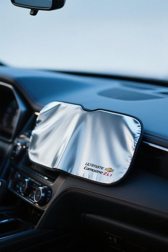 stylish camaro zl1 sun visor