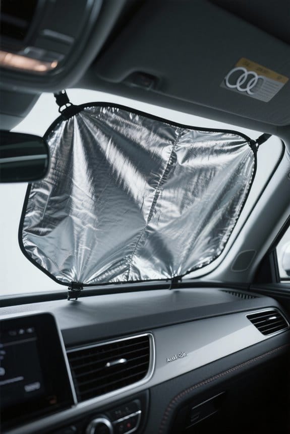 stylish windshield shades for audi