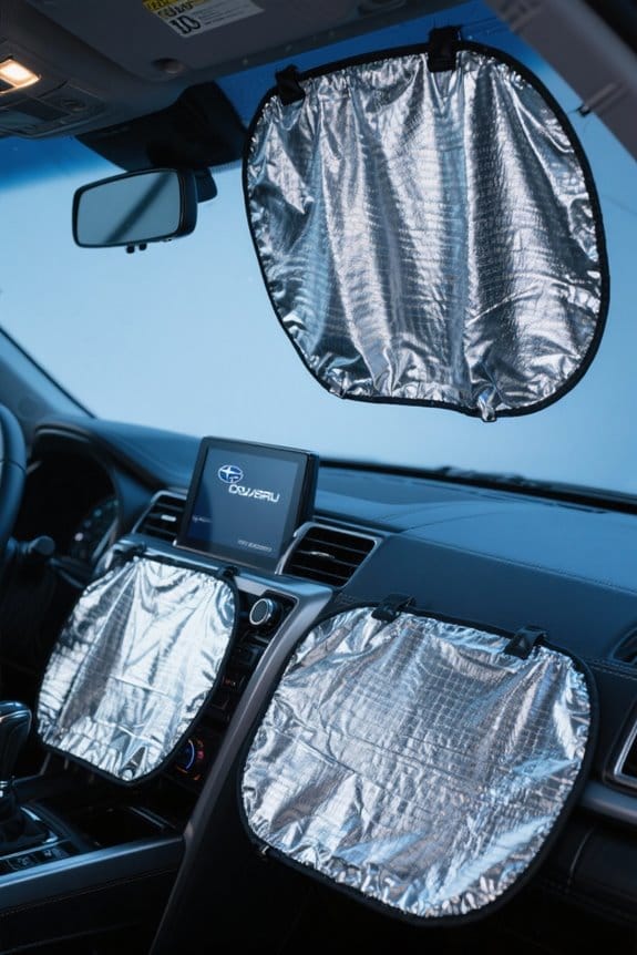 subaru crosstrek sun shades
