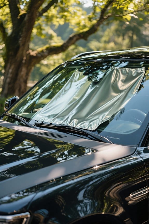 sun exposure damages vehicles