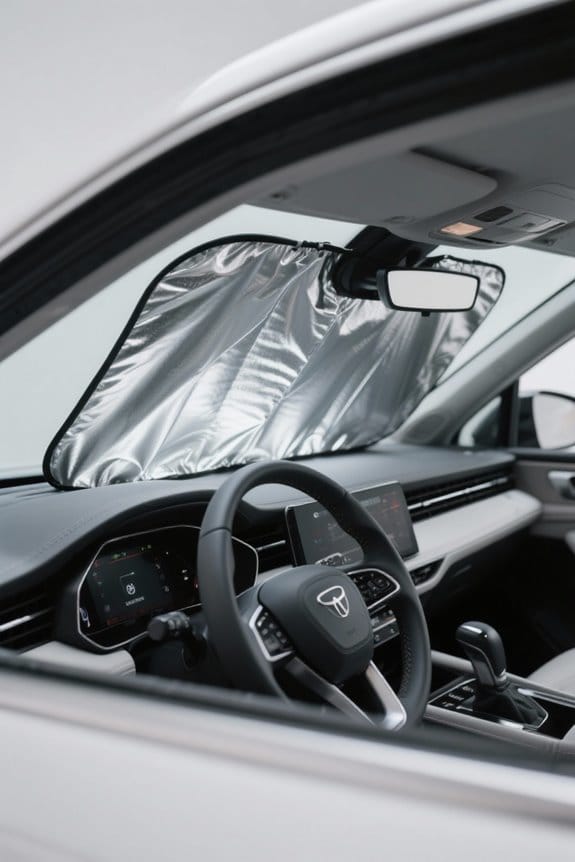 sun shades deter break ins