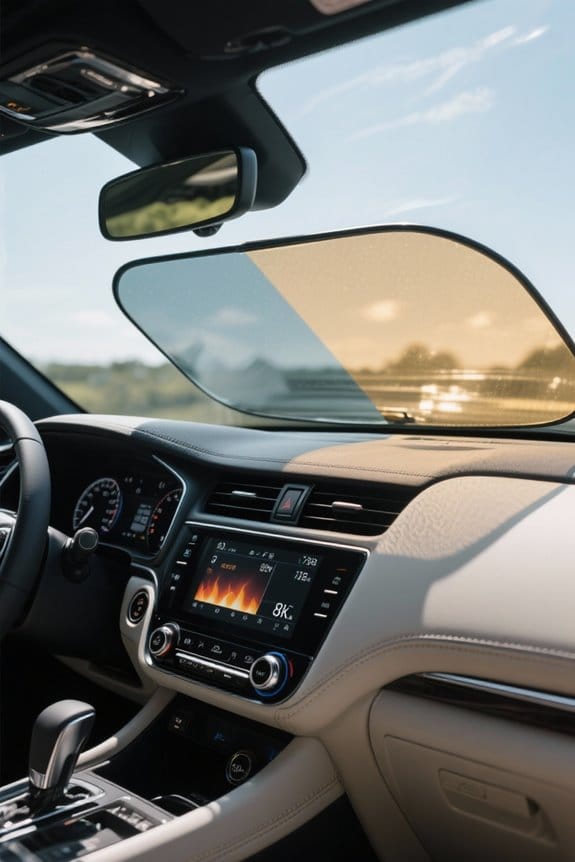 temperature differences in cars