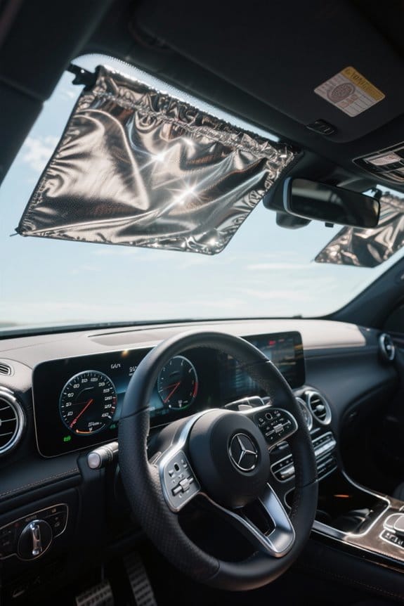 temperature reduction in vehicles