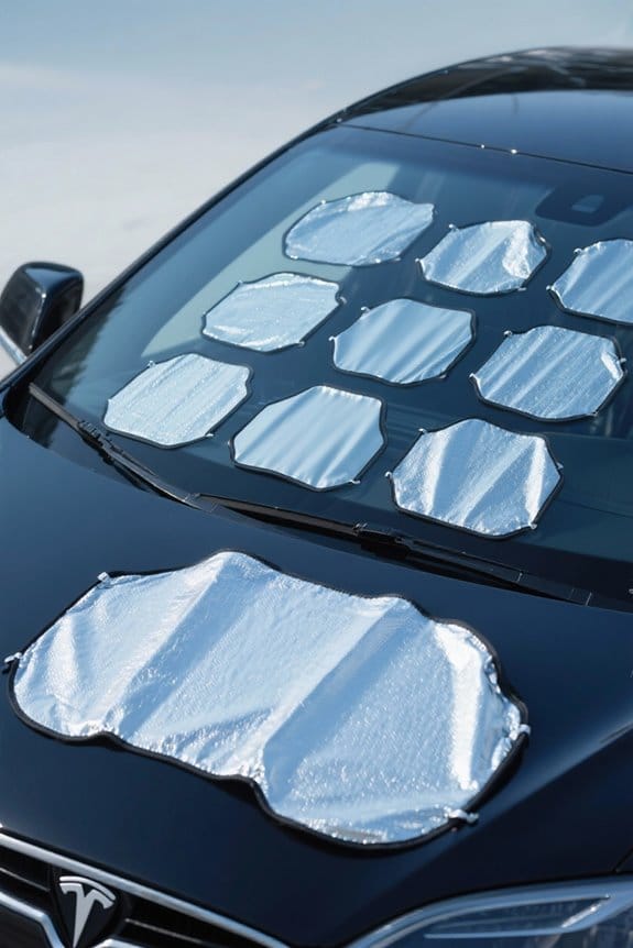 tesla model s sun shades