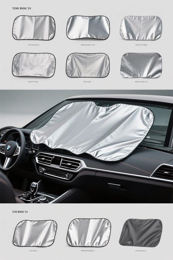 top bmw 5 series sunshades