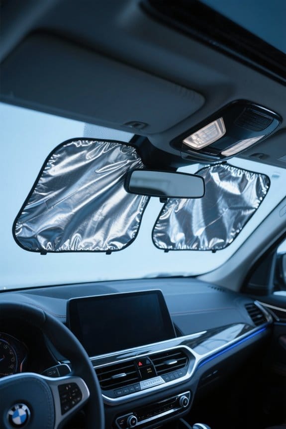 top bmw x5 sun visors