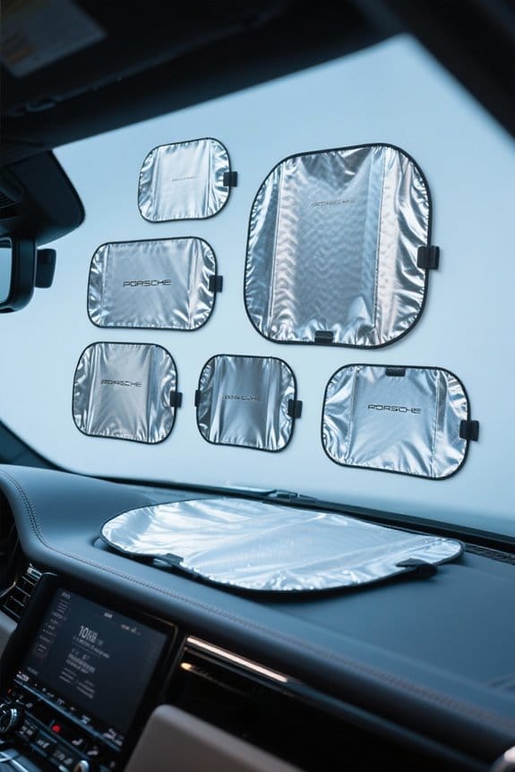 top porsche cayenne sun shades