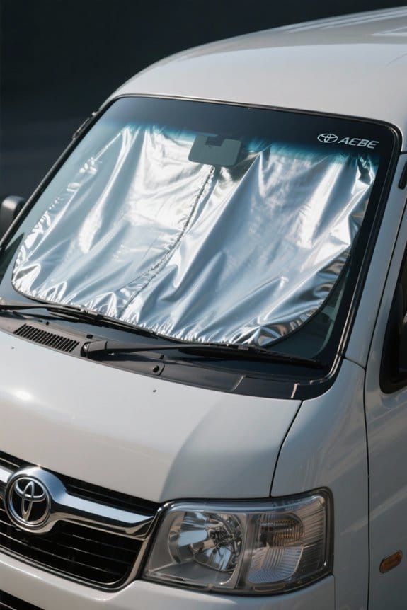 top toyota hiace sun shades
