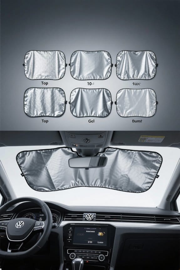 vw golf sun shades